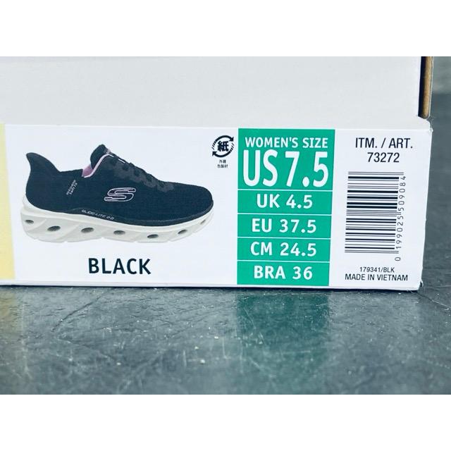 新品タグ付き SKECHERS スケッチャーズ 179341-BLK レディース 24.5cm