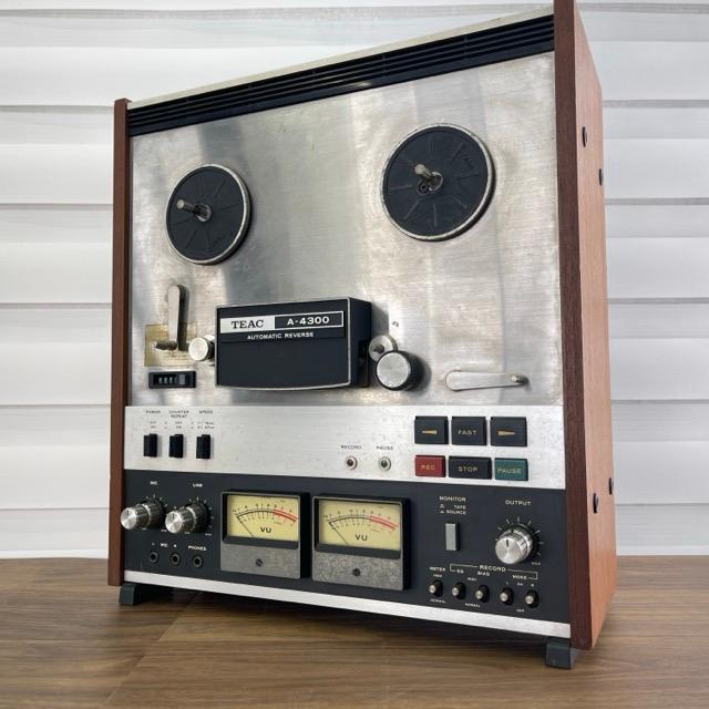 オープンリールデッキ【中古】通電確認済み TEAC ティアック A-4300 