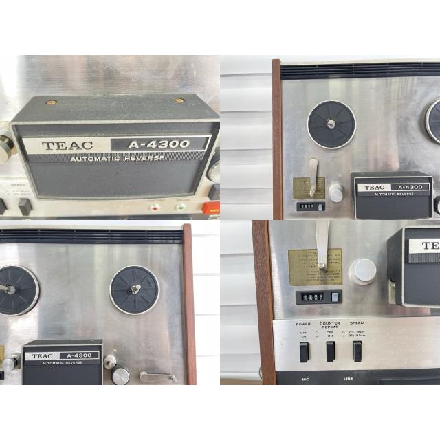 オープンリールデッキ【中古】通電確認済み TEAC ティアック A-4300