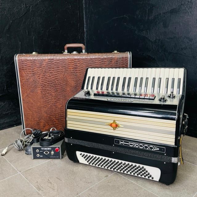 電子アコーディオン 【中古】TOMBO トンボ ACCORDIX A-120 パワー 