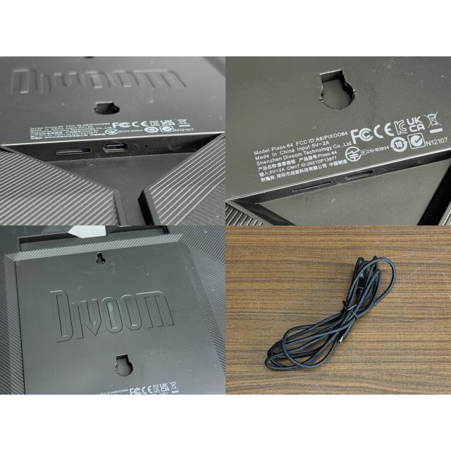 ピクセルアート デジタルフレーム 【中古】DIVOOM Pixoo 64