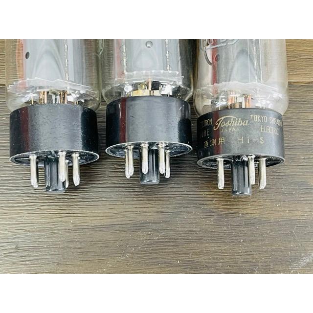 未チェック 東芝 真空管 【中古】TOSHIBA 6GB8 3本セット 通測用 Hi-S