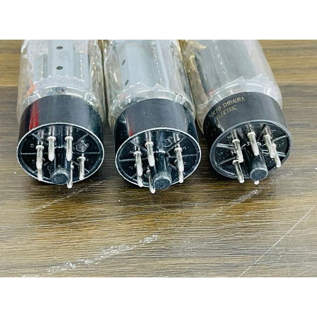 未チェック 東芝 真空管 【中古】TOSHIBA 6GB8 3本セット 通測用 Hi-S