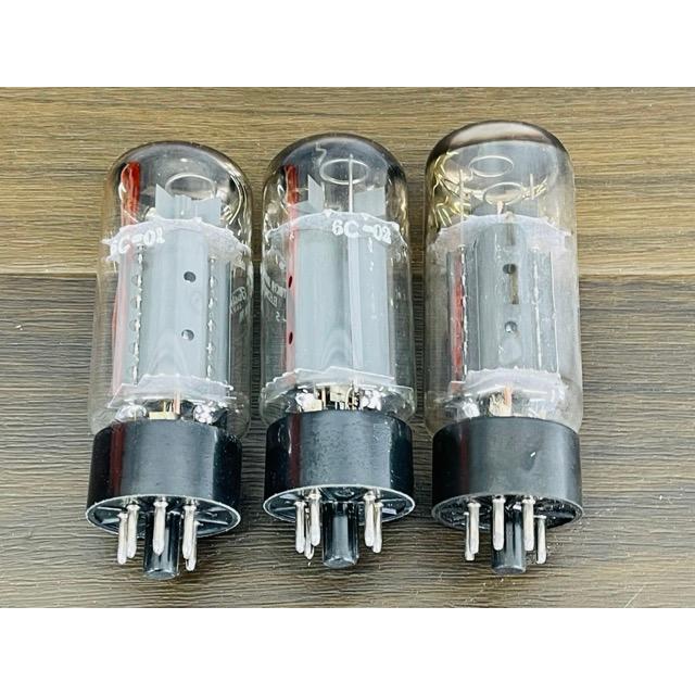 未チェック 東芝 真空管 【中古】TOSHIBA 6GB8 3本セット 通測用 Hi-S