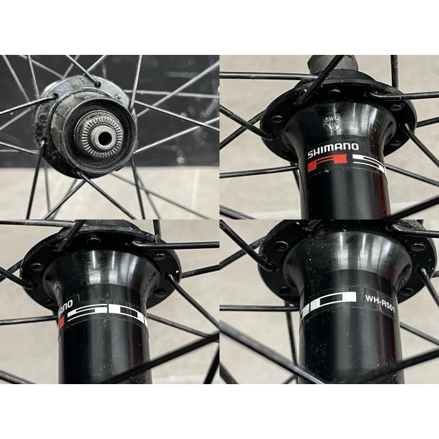 ホイール前後セット【中古】WH-R501 R500 ホイール 前後セット 【中古】SHIMANO シマノ WH-R501 R500