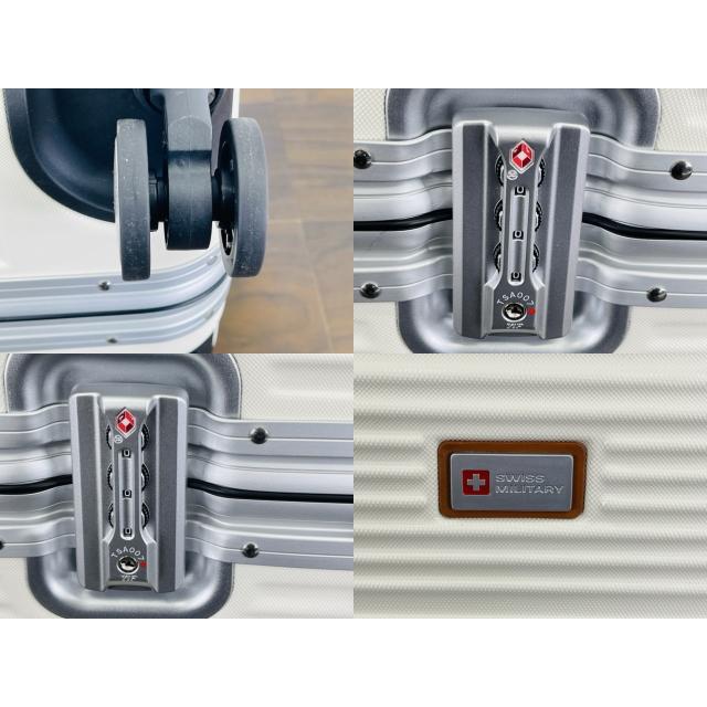未使用 スイスミリタリー キャリーケース 24インチ 4輪 swissmilitary