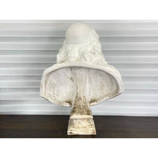石膏像 ジャン＝バティスト・ポクラン 【中古】モリエール 胸像 美術