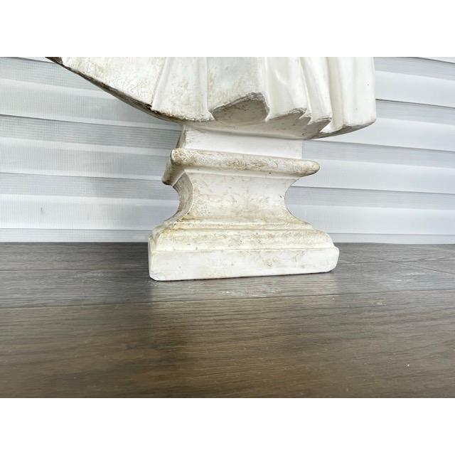 石膏像 ジャン＝バティスト・ポクラン 【中古】モリエール 胸像 美術