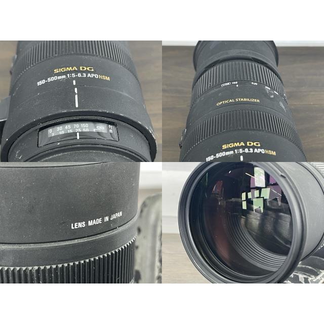 レンズ(ズーム) SIGMA DG 150-500mm 1:5-6.3 APO HSM 望遠レンズ 【】 SIGMA シグマ DG 150-500 1:5-6.3APO HSM カメラ
