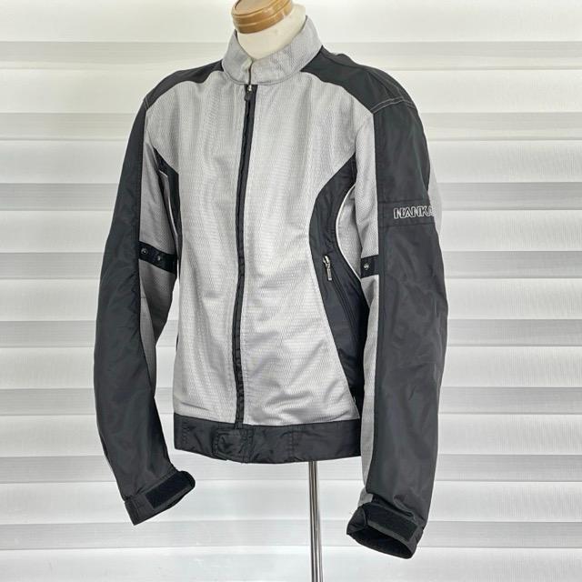 ライディングジャケット【中古】NANKAI 001-3S1 サイズLL グレー系