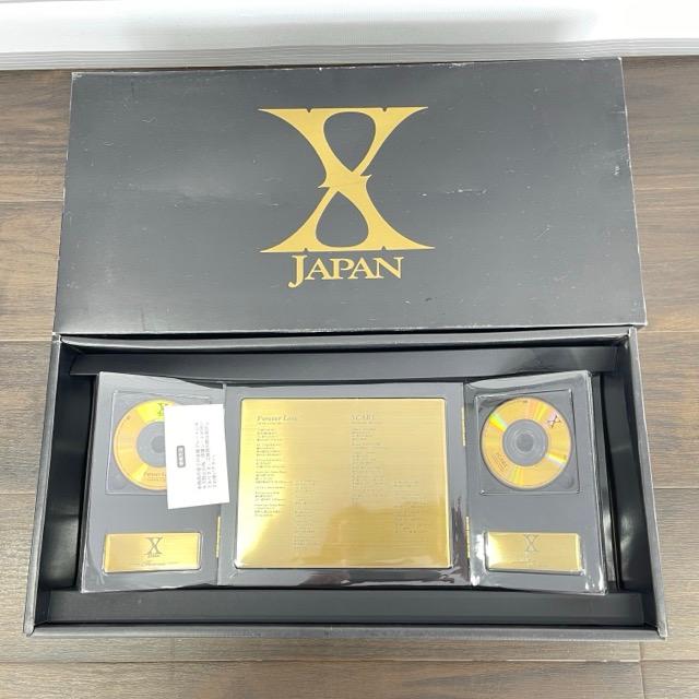 未使用保管品 XJAPAN 限定 ゴールドディスクモニュメント