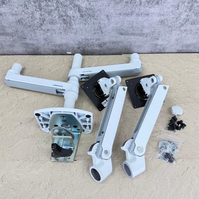 デュアル モニターアーム 【中古】エルゴトロン ERGOTRON LX ホワイト