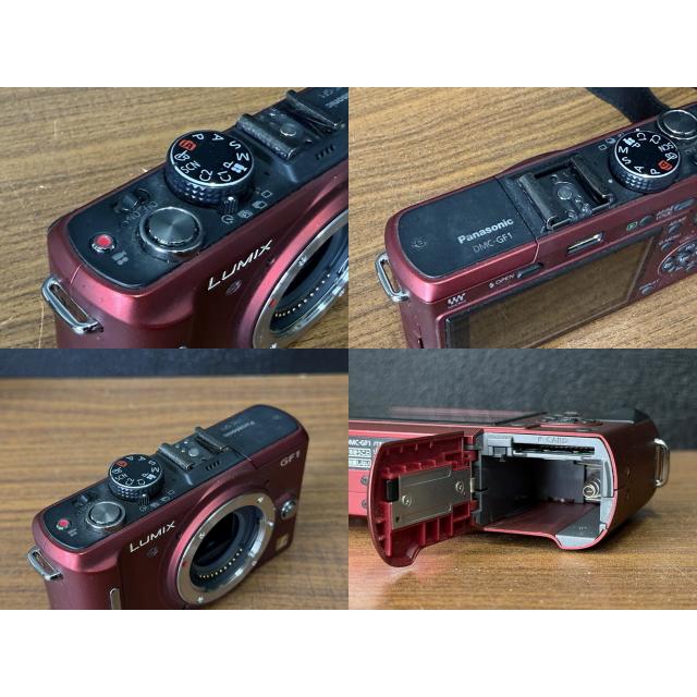 【中古】Panasonic LUMIX ルミックス DMC-GF1 デジタル一眼カメラ 【中古】動作保証 Panasonic LUMIX DMC-GF1 レッド