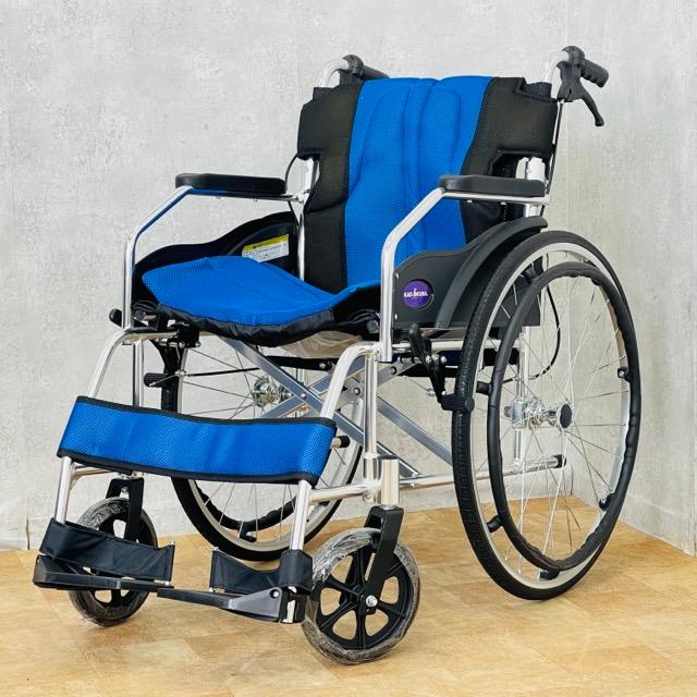 車椅子 【未使用】カドクラ車椅子 KADOKURA A101-AB 自走式 