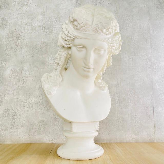 石膏像 【中古】 アリアス 約37×43×74cm 女性像 デッサン 美術 胸像