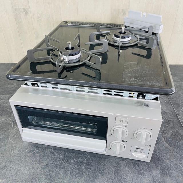 ビルトインコンロ 【中古】 展示未使用品 RINNAI リンナイ RB2AK3K1SV  