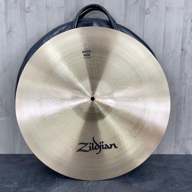 ライドシンバル 【中古】 Zildjian ジルジャン ROCK RIDE 21インチ  
