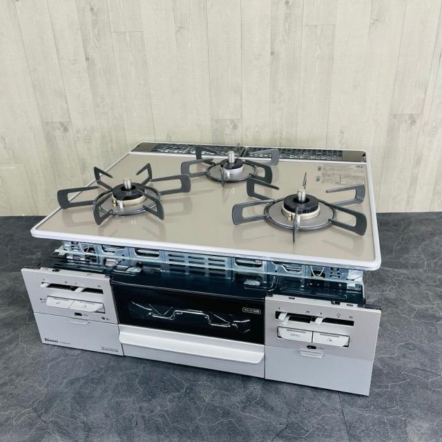 リンナイ 都市ガス用 ビルトインガスコンロ 【中古】動作保証 rinnai 