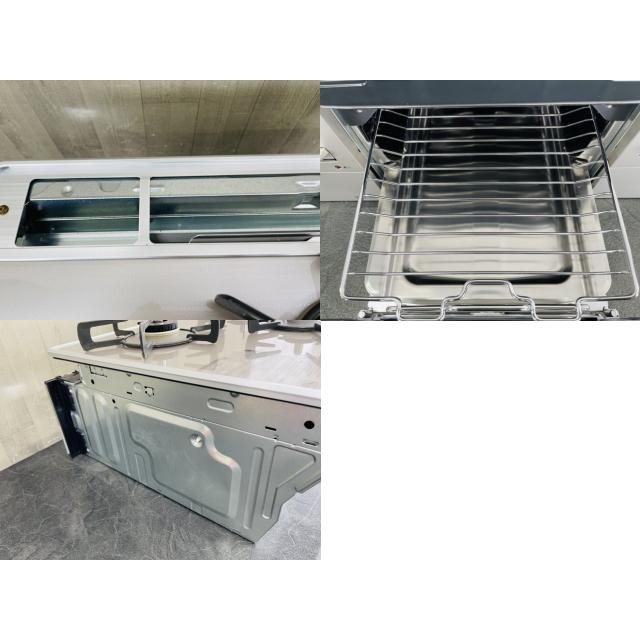 リンナイ 都市ガス用 ビルトインガスコンロ 【中古】動作保証 rinnai 
