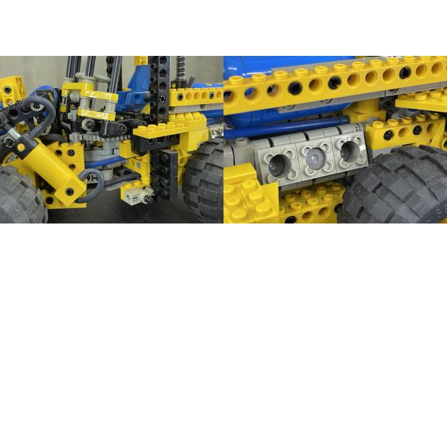 LEGO レゴ 【中古】 テクニック ブルドーザー 8459 工事 車両 おもちゃ 