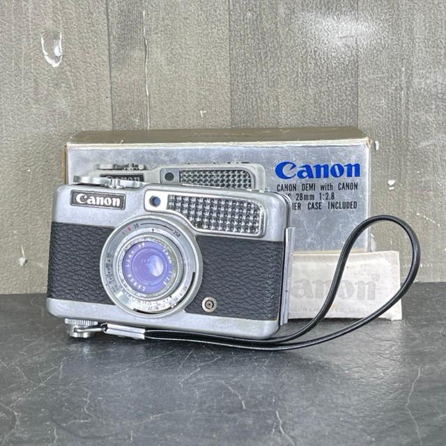 Canon DEMI コンパクトフィルムカメラ 【中古】 キャノン デミ 28mm 1 