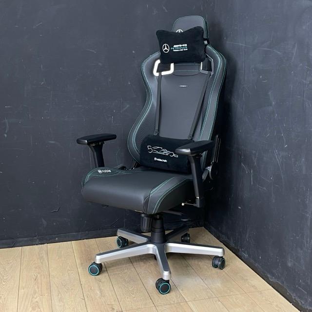送料無料 美品 ゲーミングチェア 【中古】 noblechairs メルセデスAMG 