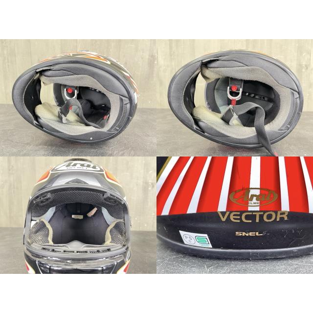 Arai VECTOR フルフェイス ヘルメット 【中古】 57.58cm バイク アライ  