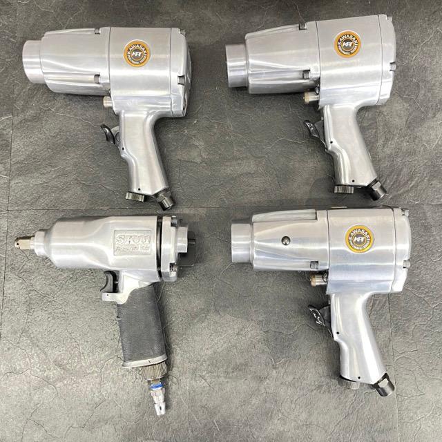 KAWASAKI エアーインパクトレンチ 3/4 KPT-1460B Fujiwara SK11 4点 