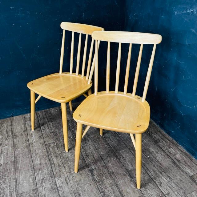 ダイニングチェア 楓の森 2脚