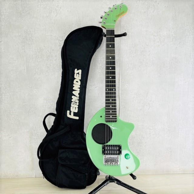 アンプ内蔵ミニギター 【中古】フェルナンデス ZO-3 グリーン 緑 ミニ 
