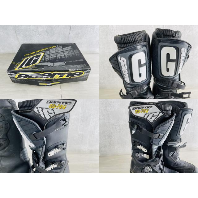 オフロードブーツ 【中古】 Gaerne ガエルネ ED-PRO ブラック 25.5cm 
