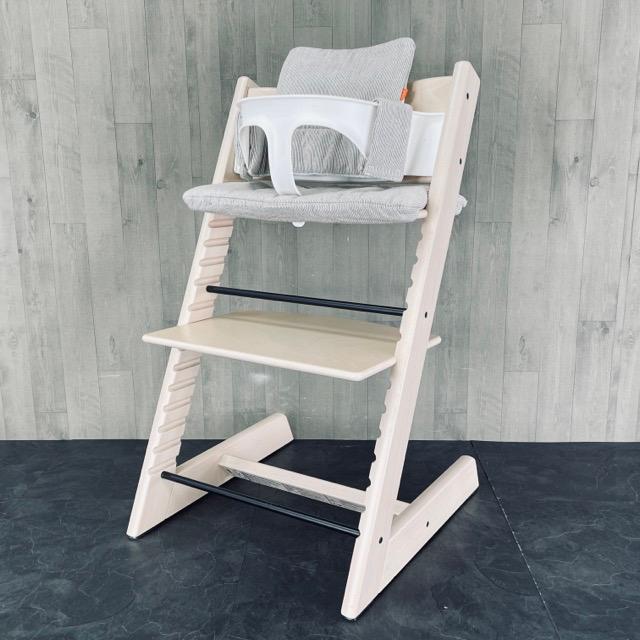 STOKKE ストッケ トリップトラップ ベビーチェア ホワイト白