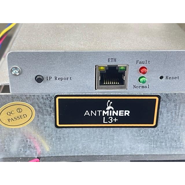 未使用保管品 BITMAIN ANTMINER L3+ 504M マイニング /65324在☆7