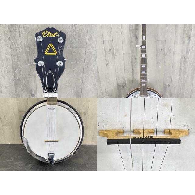 バンジョー 【中古】 Vine バイン V-4R 5弦 弦楽器 ハードケース付き  