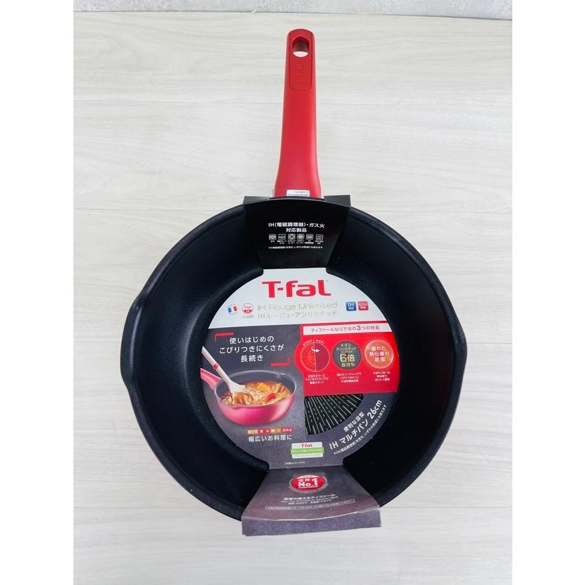 未使用品 T Fal ティファール Ih フライパン 26cm G マルチパン 26cm G 2点セット ブラック ルージュ キッチン 料理 E5 6917 売り切れ必至