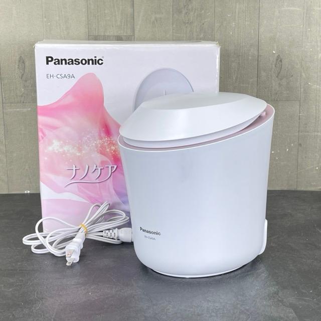 スチーマー【中古】ほぼ新品 動作保証 Panasonic ナノケア EH-CSA9A-P 