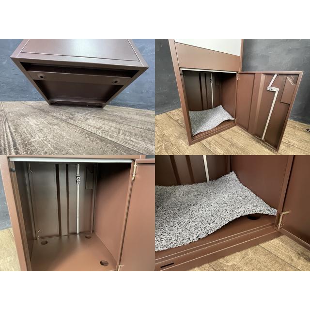 スチール宅配ボックス 【未使用品】ARCLANDS 宅配BOX 大 3007A 415×384