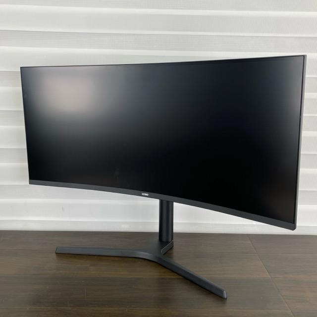 34インチ ゲーミングモニター 【中古】動作保証 AESNO AE340D ウルトラ