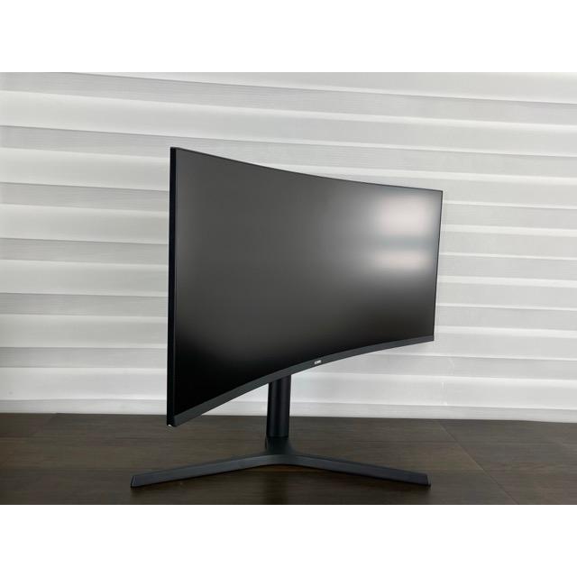 34インチ ゲーミングモニター 【中古】動作保証 AESNO AE340D ウルトラ 