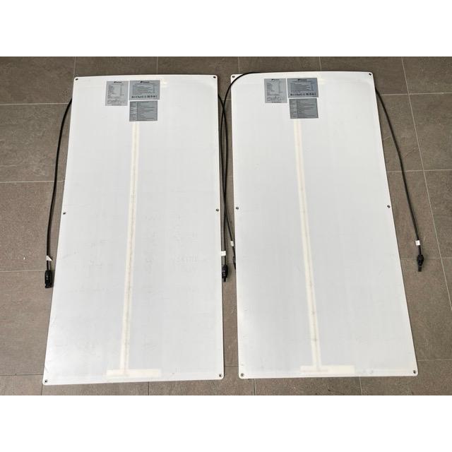 セミフレキシブル ソーラーパネル 2枚入り 【中古】動作保証 Nicesolar