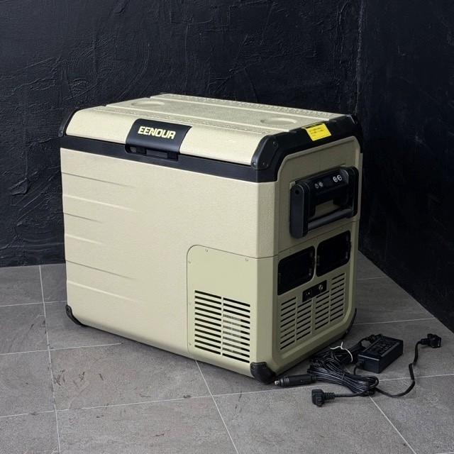 車載冷蔵庫 【中古】EENOUR イーノウ D45 カーキ ポータブル冷蔵庫 -20