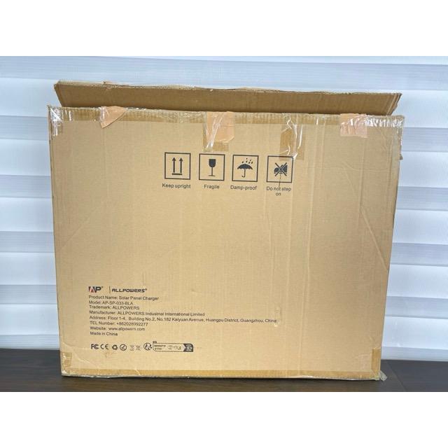 ポータブルソーラーパネル 【中古】動作保証 ALLPOWERS AP-SP-033-BLA