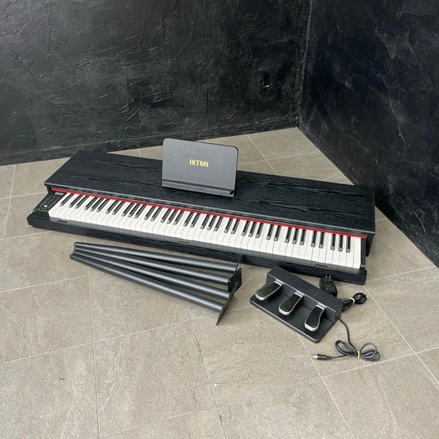 電子ピアノ 【中古】動作保証 IKTMI BL-8819 ブラック デジタルピアノ