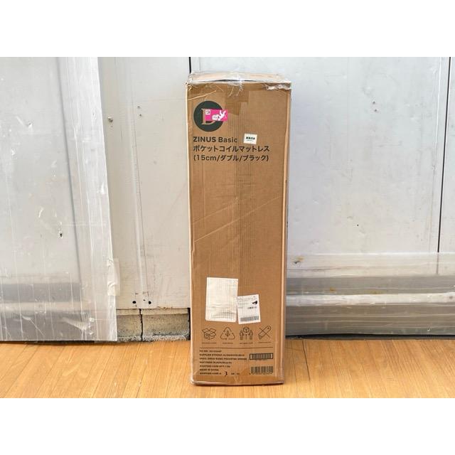 新品未開封 ZINUS ジヌス Basic ポケットコイル マットレス 194×140 