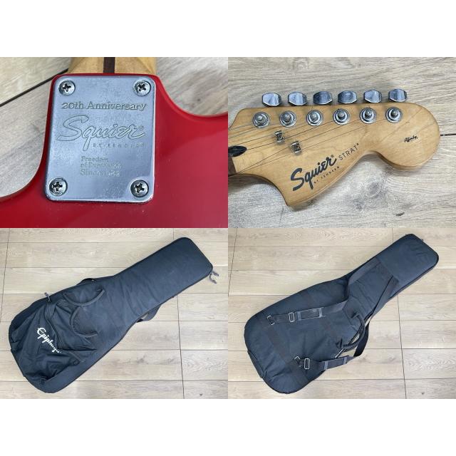 エレキギター 20th Anniversary Squier by Fender STRAT Affinity series 【中古】スクワイヤー フェンダー 弦楽器 ケース付/71174｜urica-yashioshop｜06