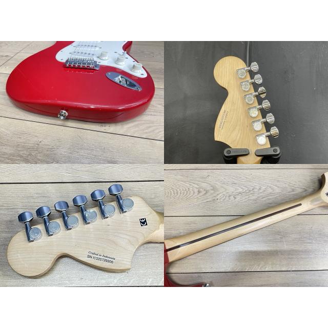 エレキギター 20th Anniversary Squier by Fender STRAT 【中古】スクワイヤー フェンダー ストラトキャスター 弦楽器 ケース付/71186 エレキギター 20th Anniversary Squier by Fender STRAT 【中古】スクワイヤー フェンダー ストラトキャスター 弦楽器 ケース付/71186
