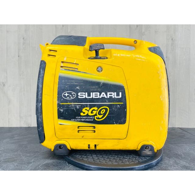 発電機 【中古】SUBARU スバル SG9 ガソリン発電機 単相100V 50Hz/60Hz  