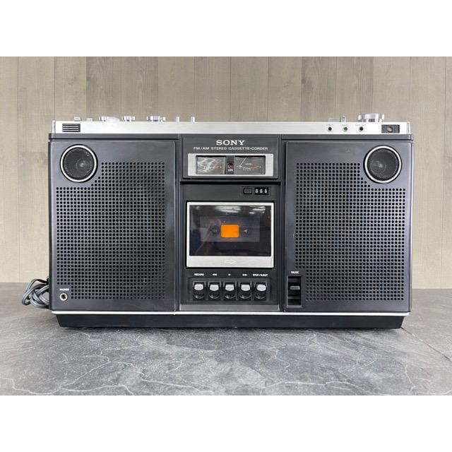 FM/AMステレオラジオカセット 【中古】 SONY CF-6500 STEREO ZILBA