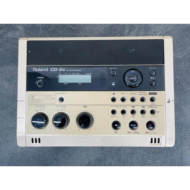 CD / SDカード レコーダー 【中古】Roland ローランド CD-2u 録音 