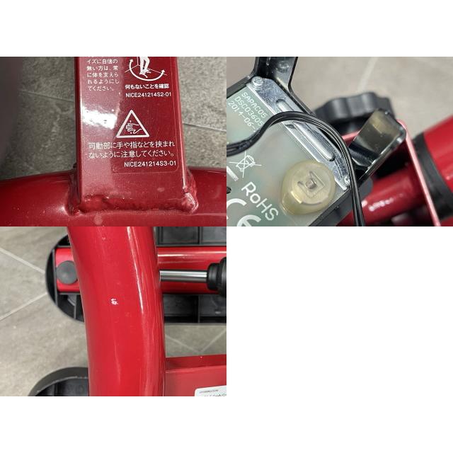 ナイスデイ 健康ステッパー 【中古】NICEDAY ND-1R レッド ショップ